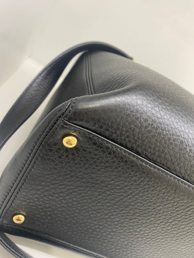 Chanel Executive Cerf Tote XL Black GHW