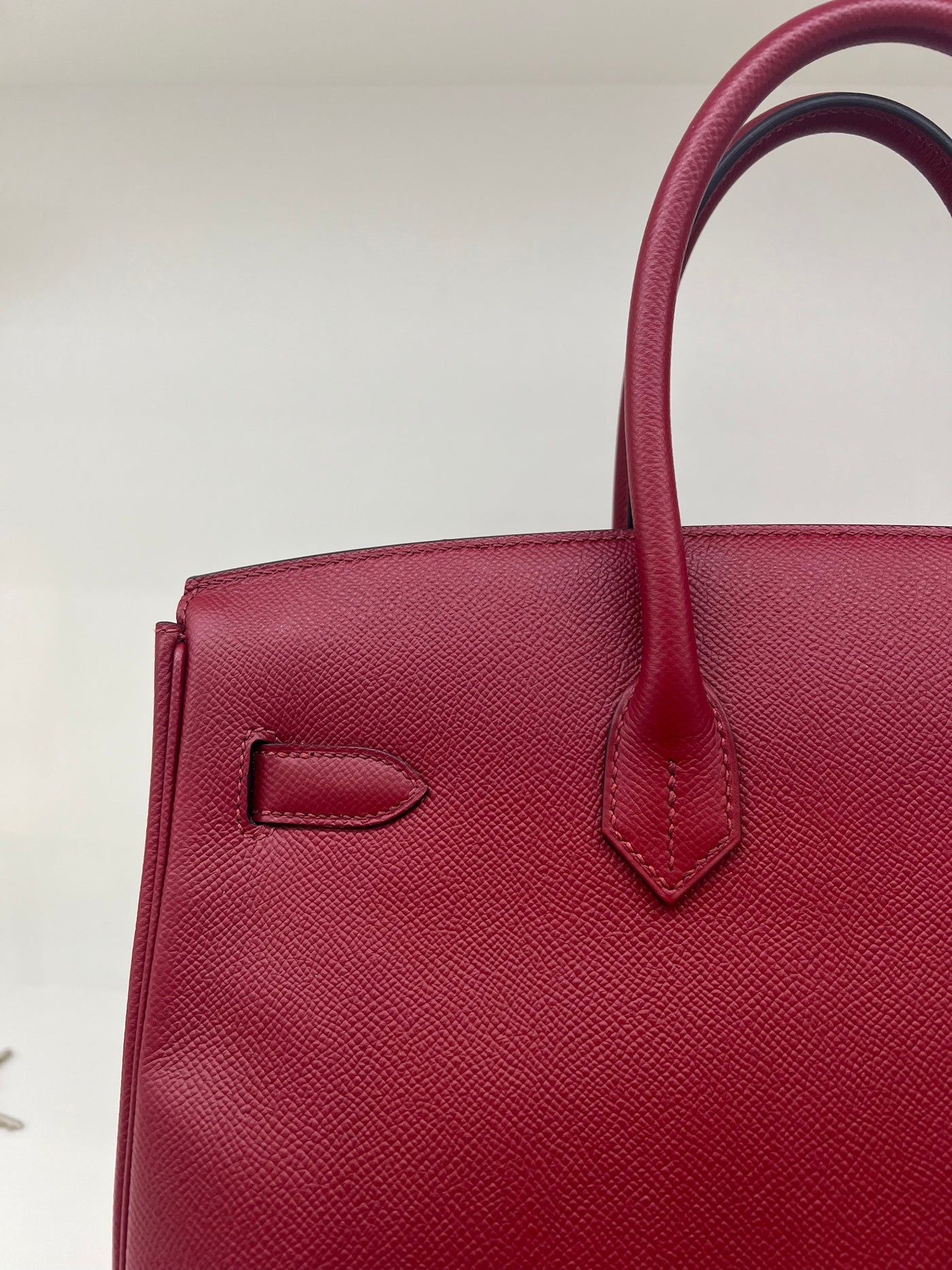 Hermes Birkin Rouge Grenat PHW 35