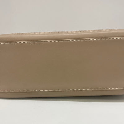 Hermes Kelly 32 Beige Argile Ghillies PHW Swift & Grain D'H