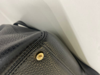 Chanel Executive Cerf Tote XL Black GHW