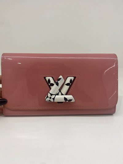 Louis Vuitton Twist Wallet Pink Patent Leather
