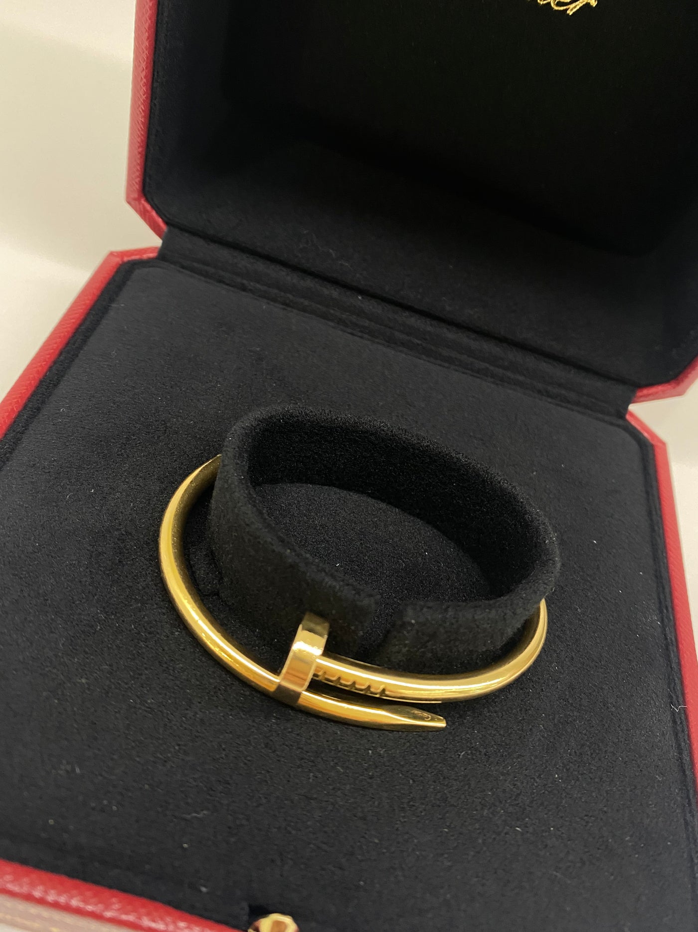 Cartier Just Un Clou - Size 15 Yellow Gold