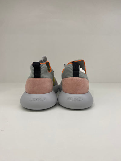 Hermes Multicoloured Bouncing Sneakers 38