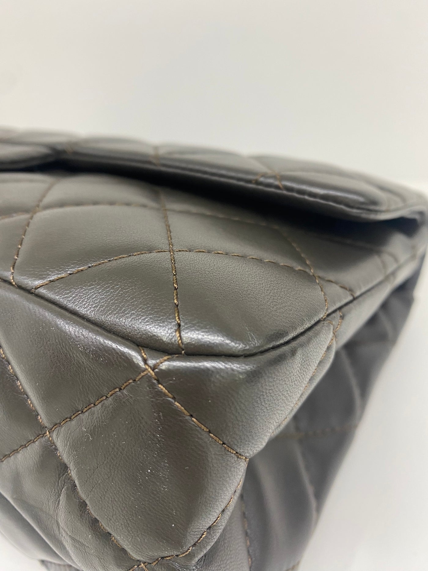 Chanel Maxi Reissue 2.55 Brown GHW