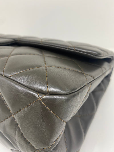 Chanel Maxi Reissue 2.55 Brown GHW