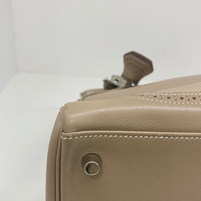 Hermes Kelly 32 Beige Argile Ghillies PHW Swift & Grain D'H