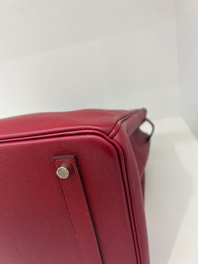 Hermes Birkin Rouge Grenat PHW 35