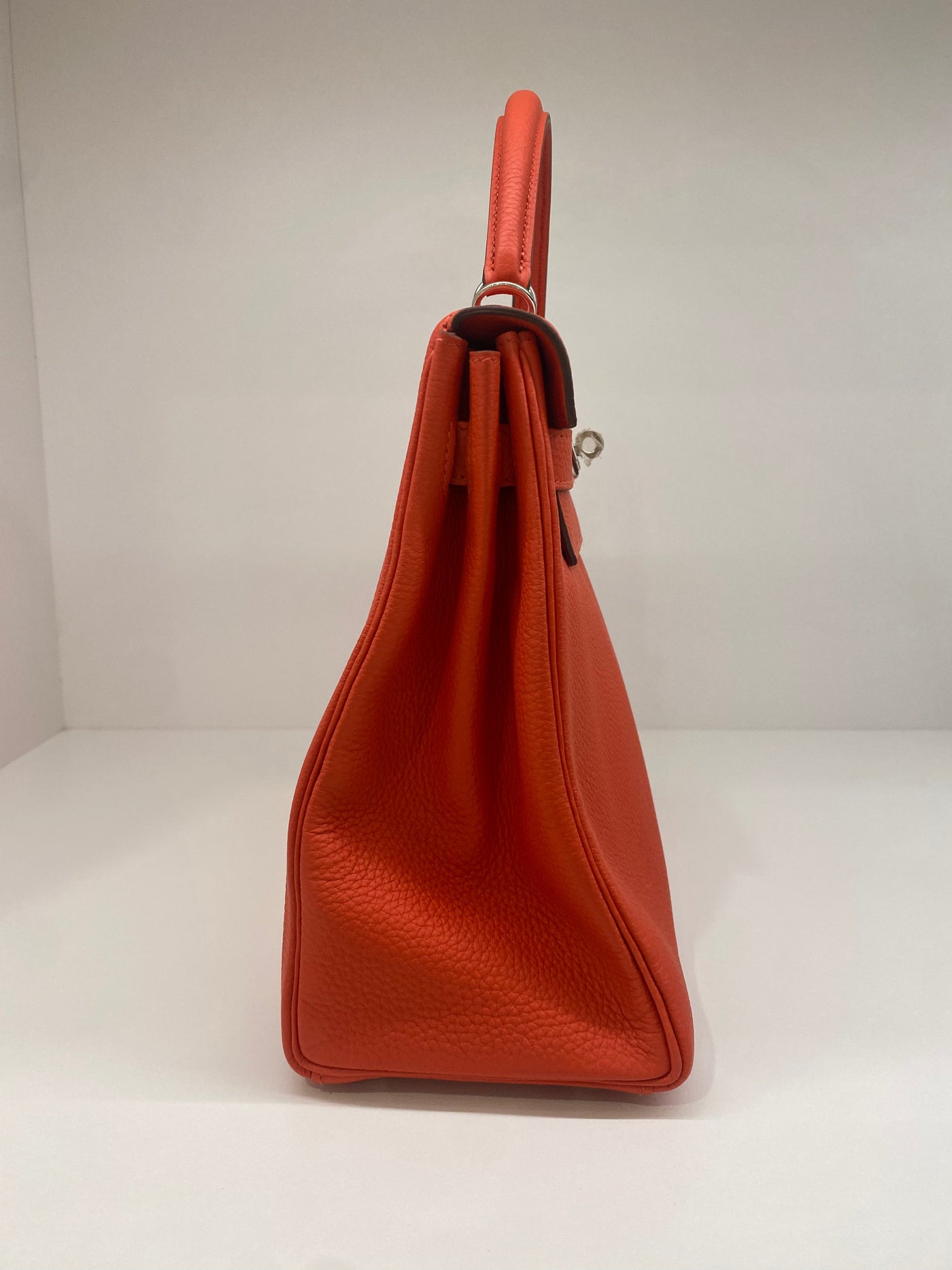 Hermes Kelly 32 Togo - Capucine PHW