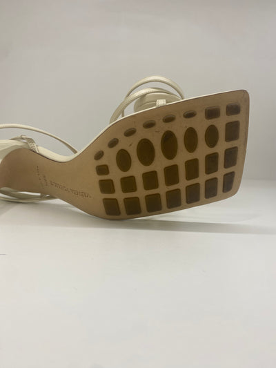 Bottega Veneta Strappy Heels 39.5 Cream