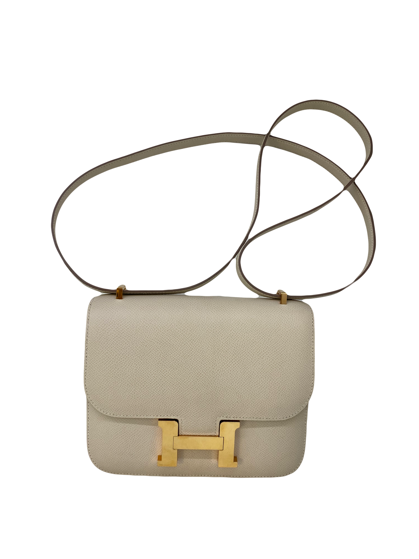 Hermes Constance 18 Craie GHW