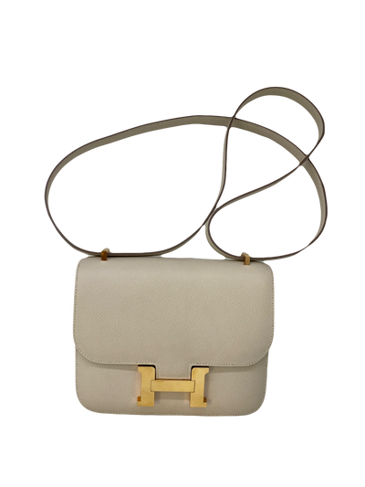 Hermes Constance 18 Craie GHW