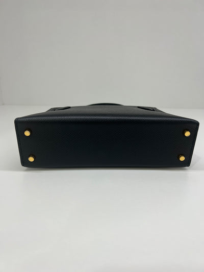 Hermes Mini Kelly Black GHW 2023
