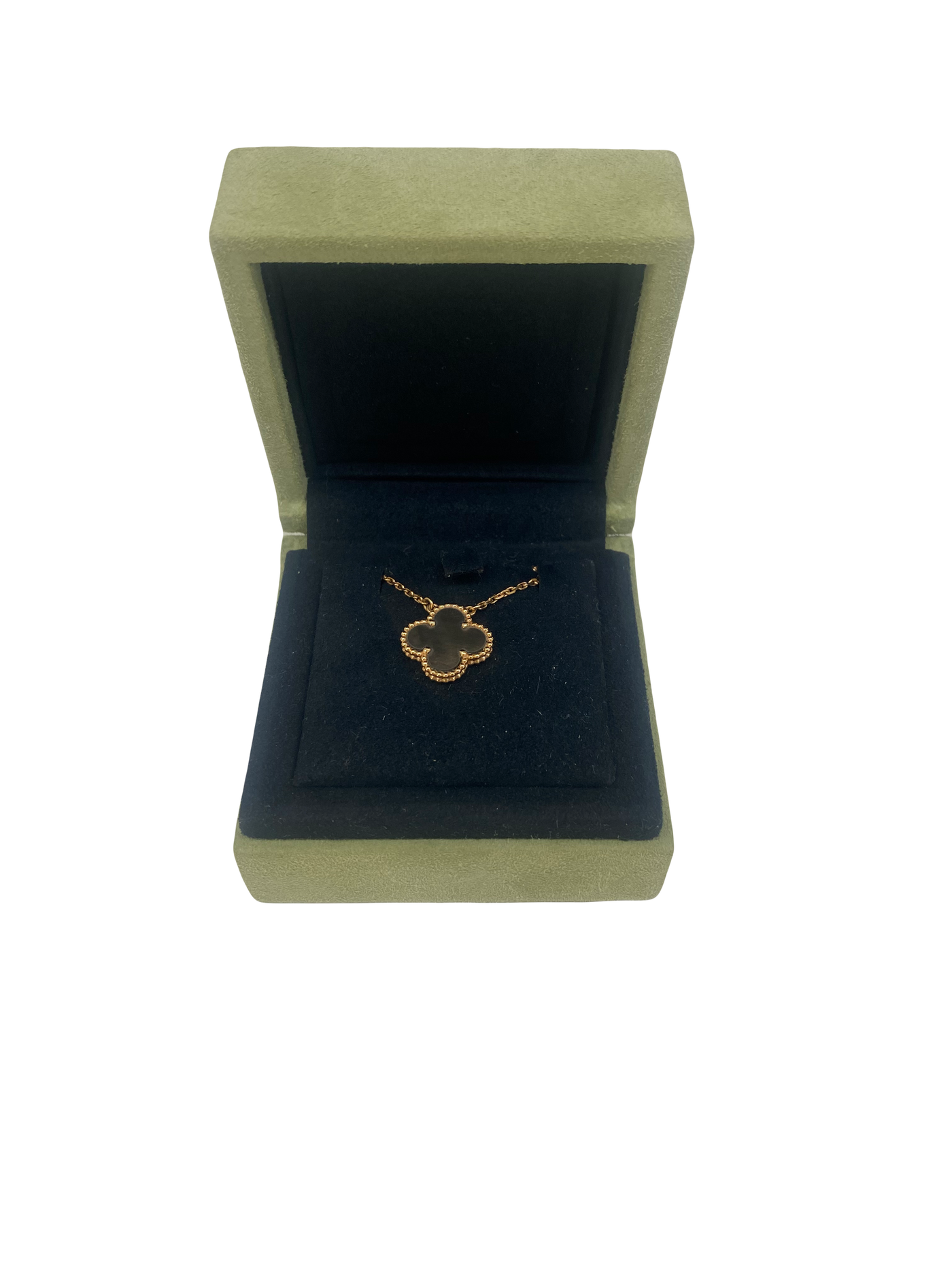 Van Cleef Alhambra Pendant -mother of pearl Rose Gold