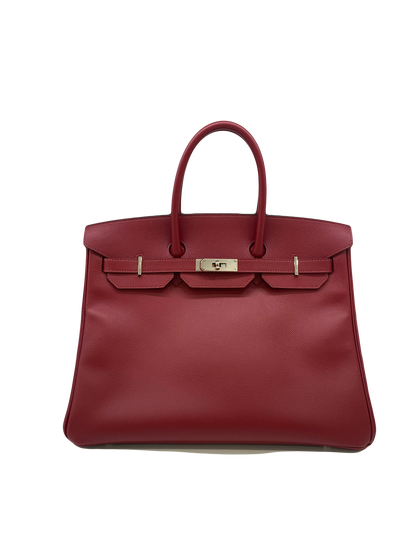 Hermes Birkin Rouge Grenat PHW 35