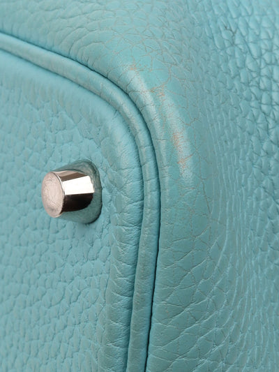 Hermes Picotin Lock 18 3P Bleu Atoll X Stamp PHW (OE)