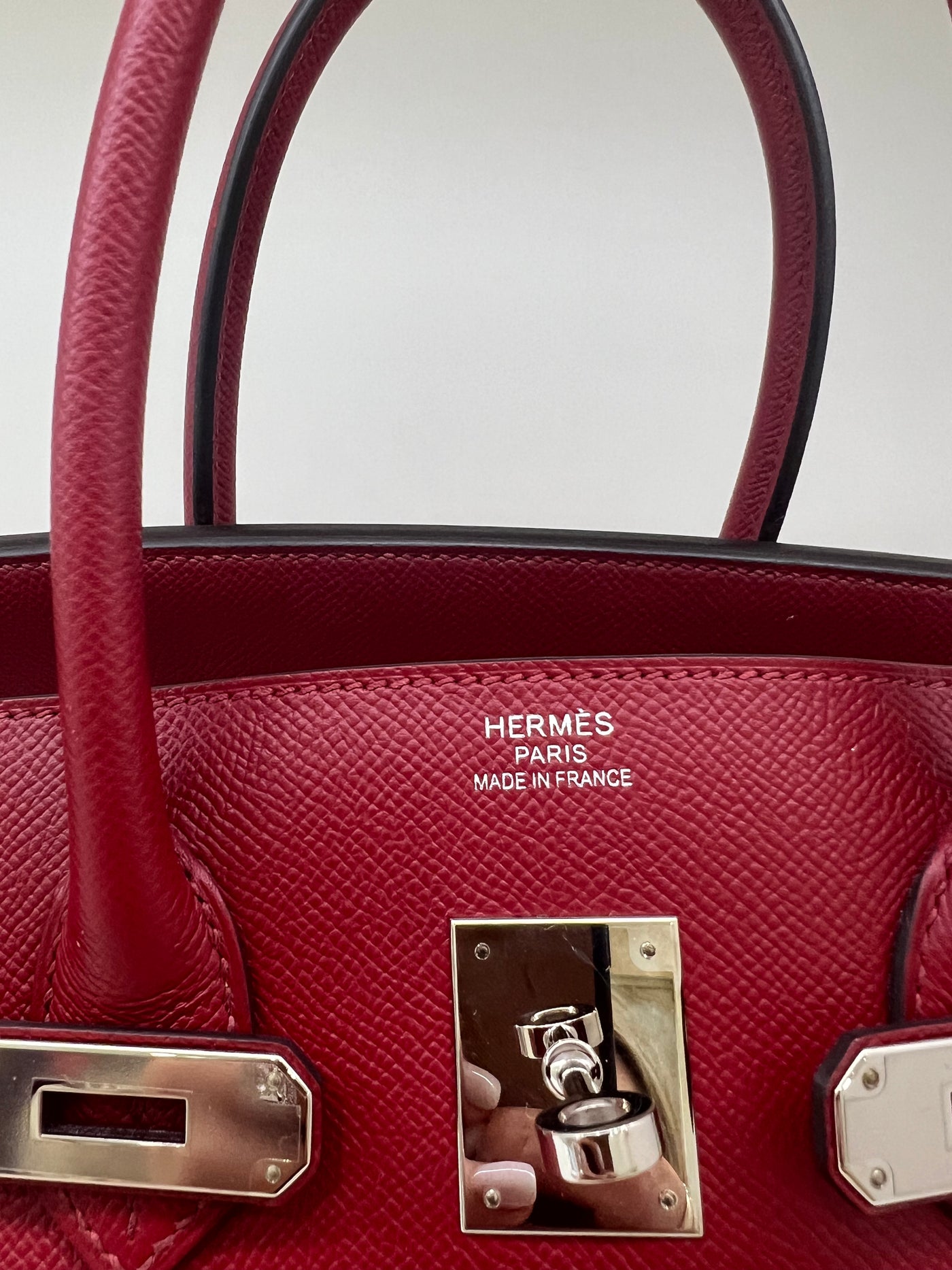 Hermes Birkin Rouge Grenat PHW 35