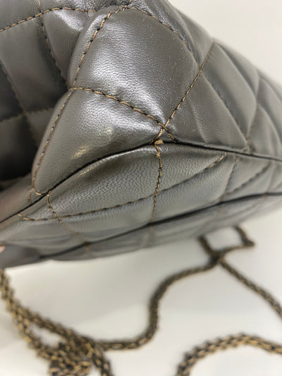 Chanel Maxi Reissue 2.55 Brown GHW
