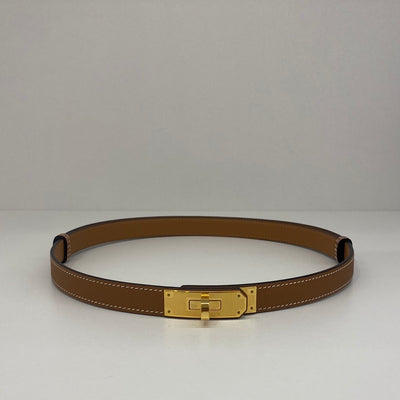 Hermes Kelly Belt - Gold