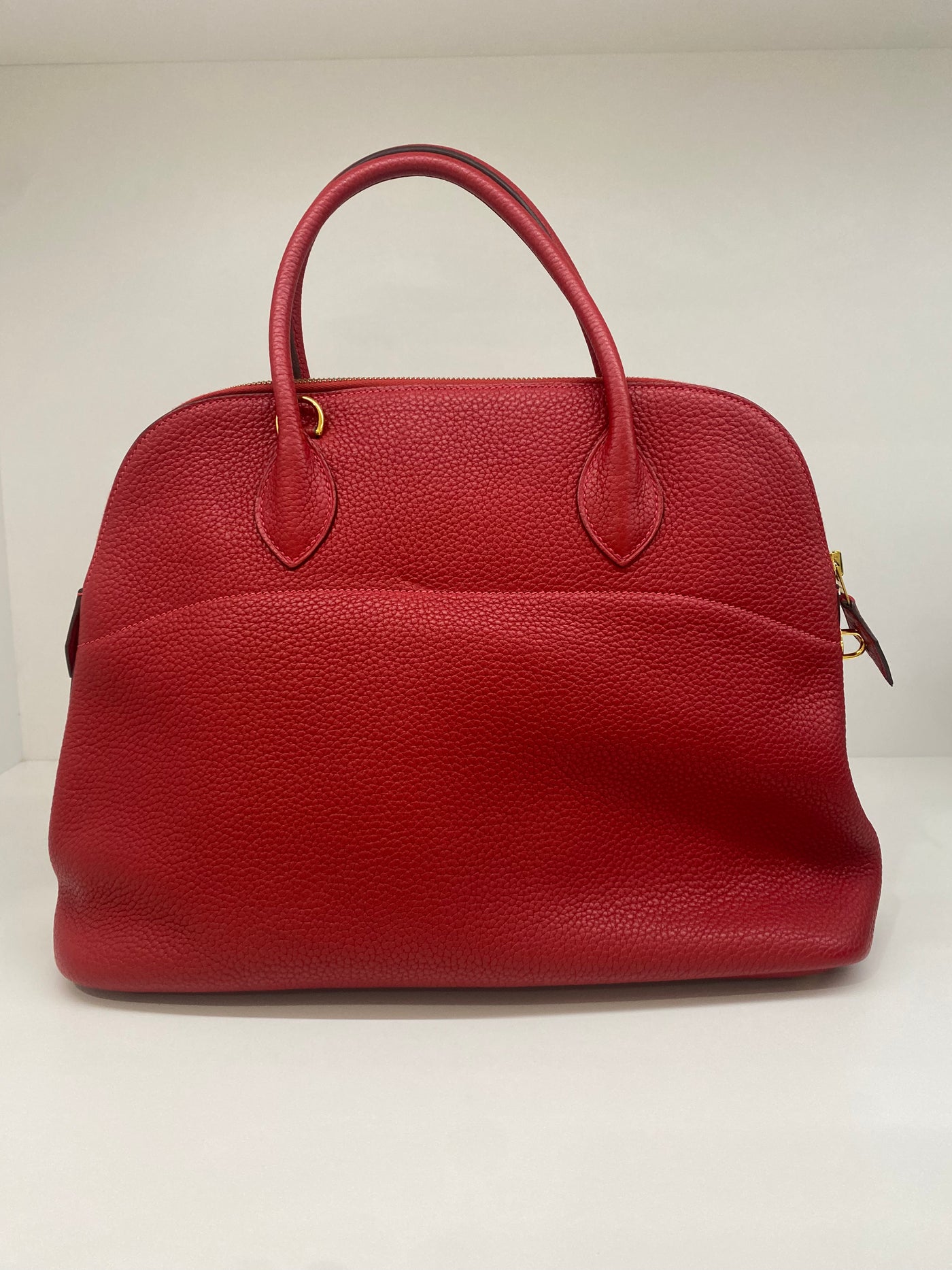 Hermes Bolide 35 - Rouge Casaque GHW