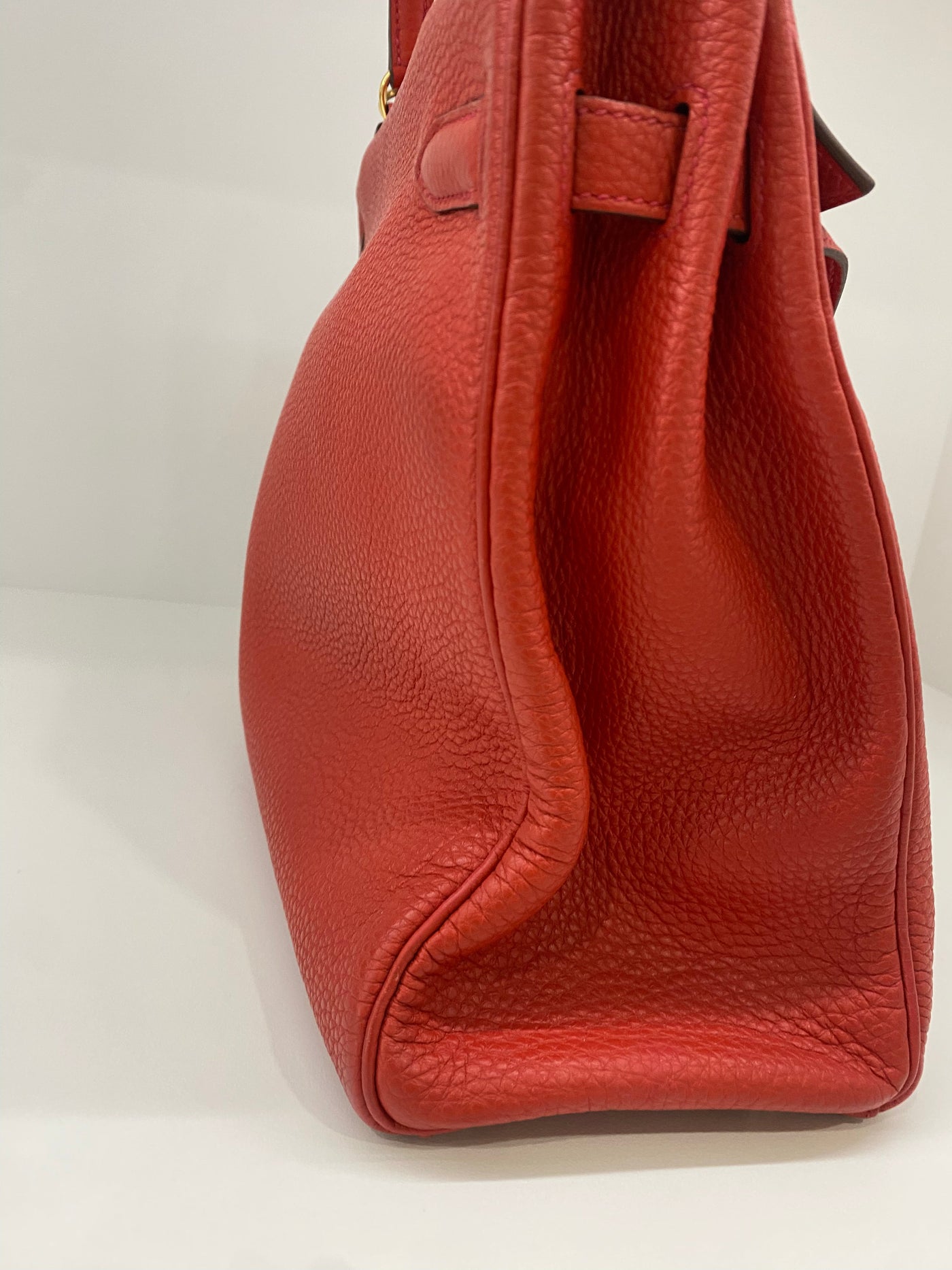 Hermes Kelly 32 Vermillion Togo GHW