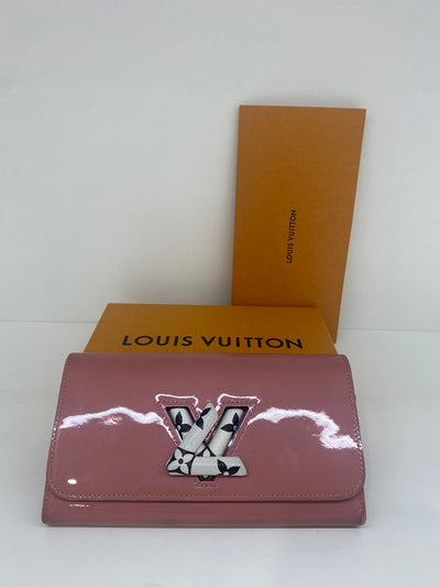 Louis Vuitton Twist Wallet Pink Patent Leather