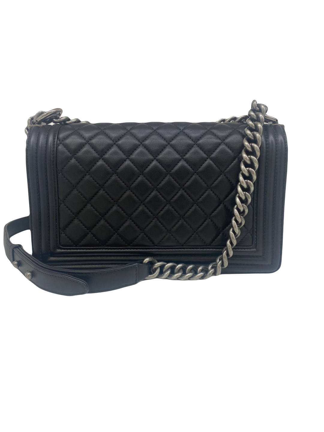 【ヴィンテージ】Rank:S☆Chanel Black Medium Boy Series23 Bag Chanel Boy Bag Old Medium Black Caviar – The Luxury Exchange PDX