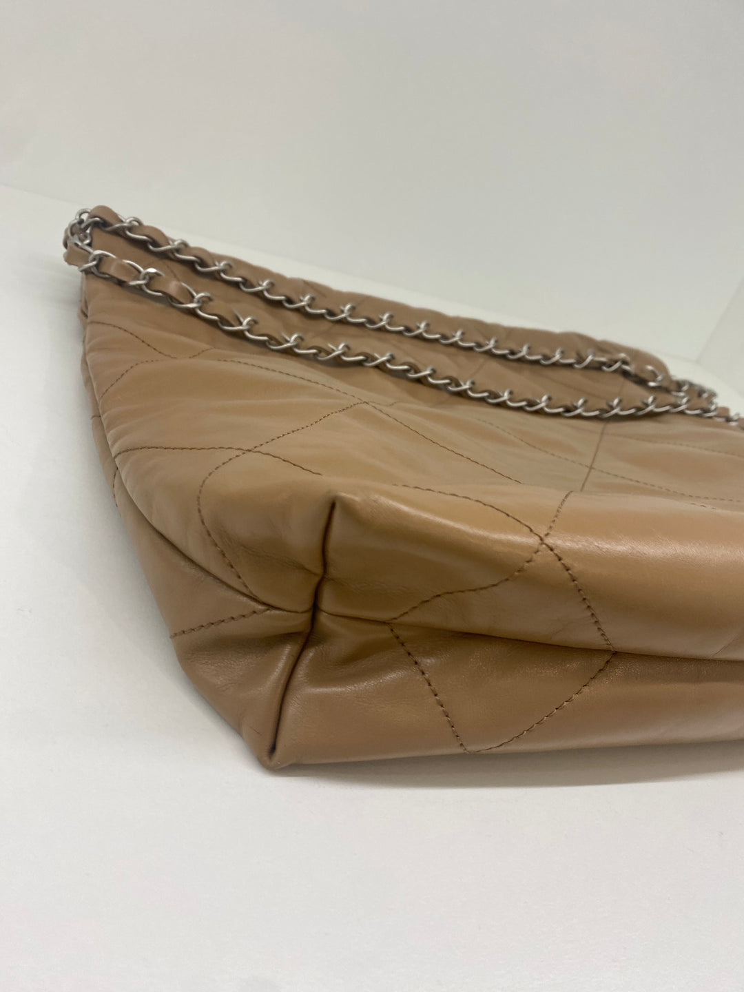 caramel様ご確認用 CHANEL 22S Caramel Rectangle Mini LGHW - Timeless Luxuries