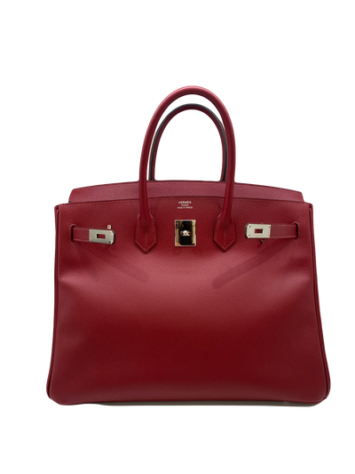 Hermes Birkin Rouge Grenat PHW 35