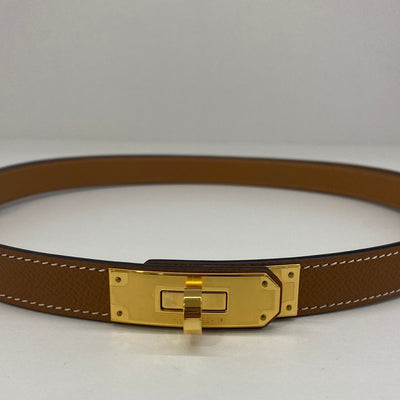 Hermes Kelly Belt - Gold