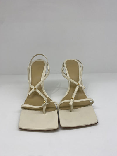 Bottega Veneta Strappy Sandal Heel 38