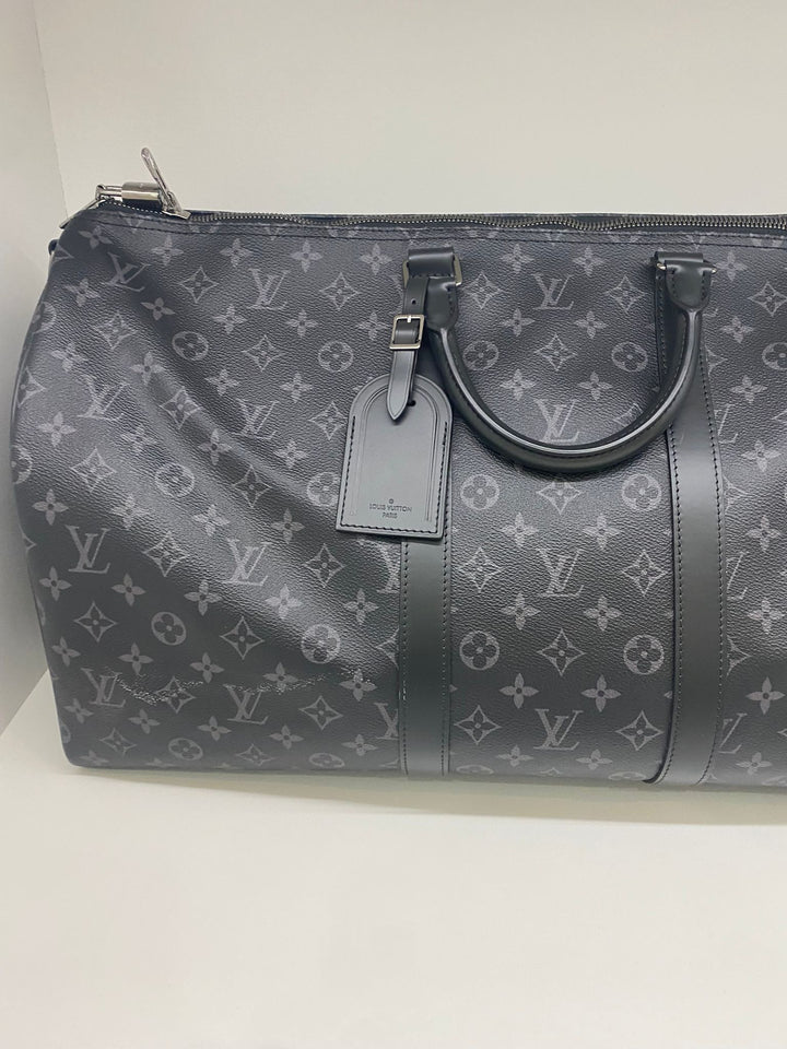 Louis Vuitton Keepall bandouliere 55 (monogram eclipse) – PH Luxury  Consignment