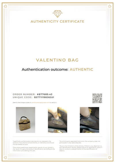 Valentino Roman Stud The Handle Small Canvas