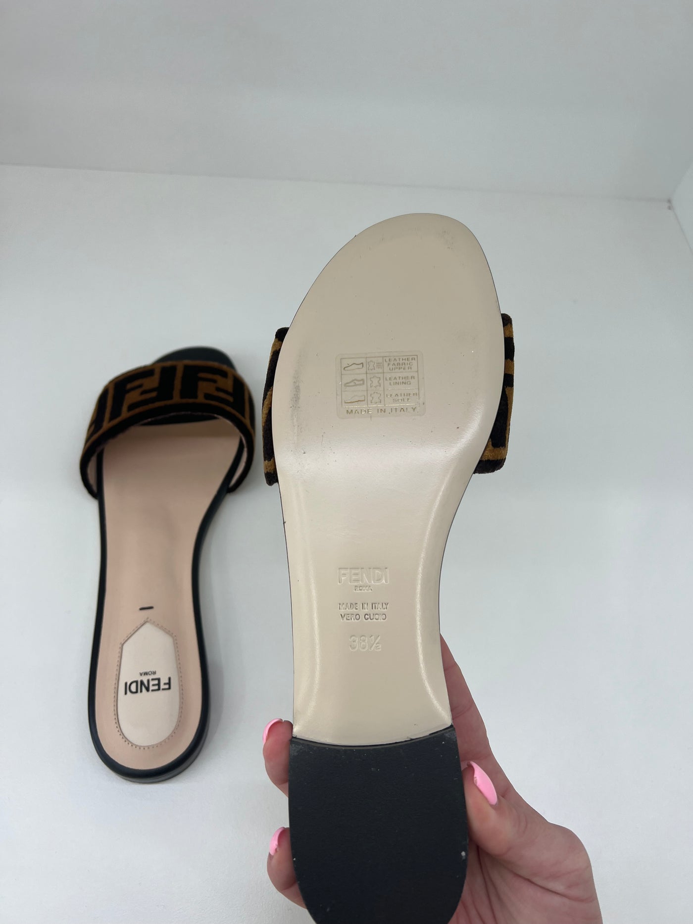 Fendi Slides - Size 38.5 - SOLD