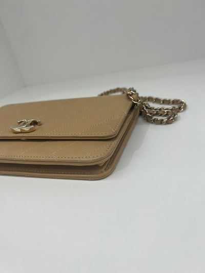 Chanel WOC (Wallet on Chain) Biege CGHW - SOLD