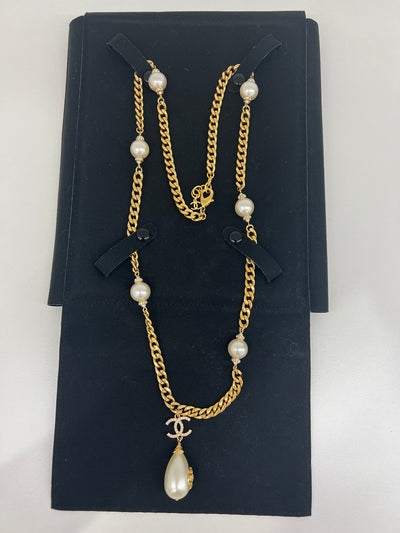 Chanel Pearl Gold Belt - SOLD