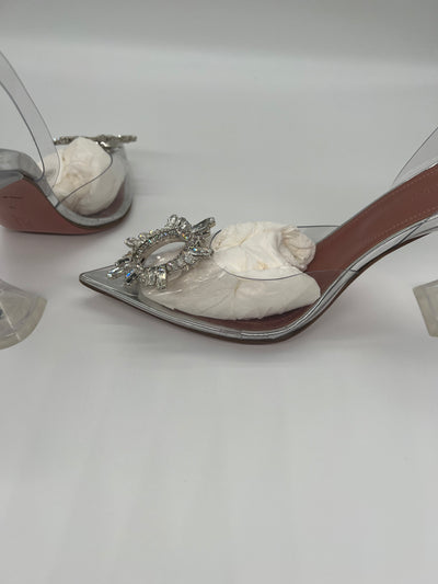 Amina Muaddi Begum Clear PVC - Size 39