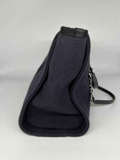 Chanel Deauville Tote Bag - Small Black