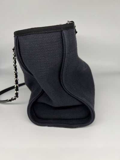 Chanel Deauville Tote Bag - Small Black
