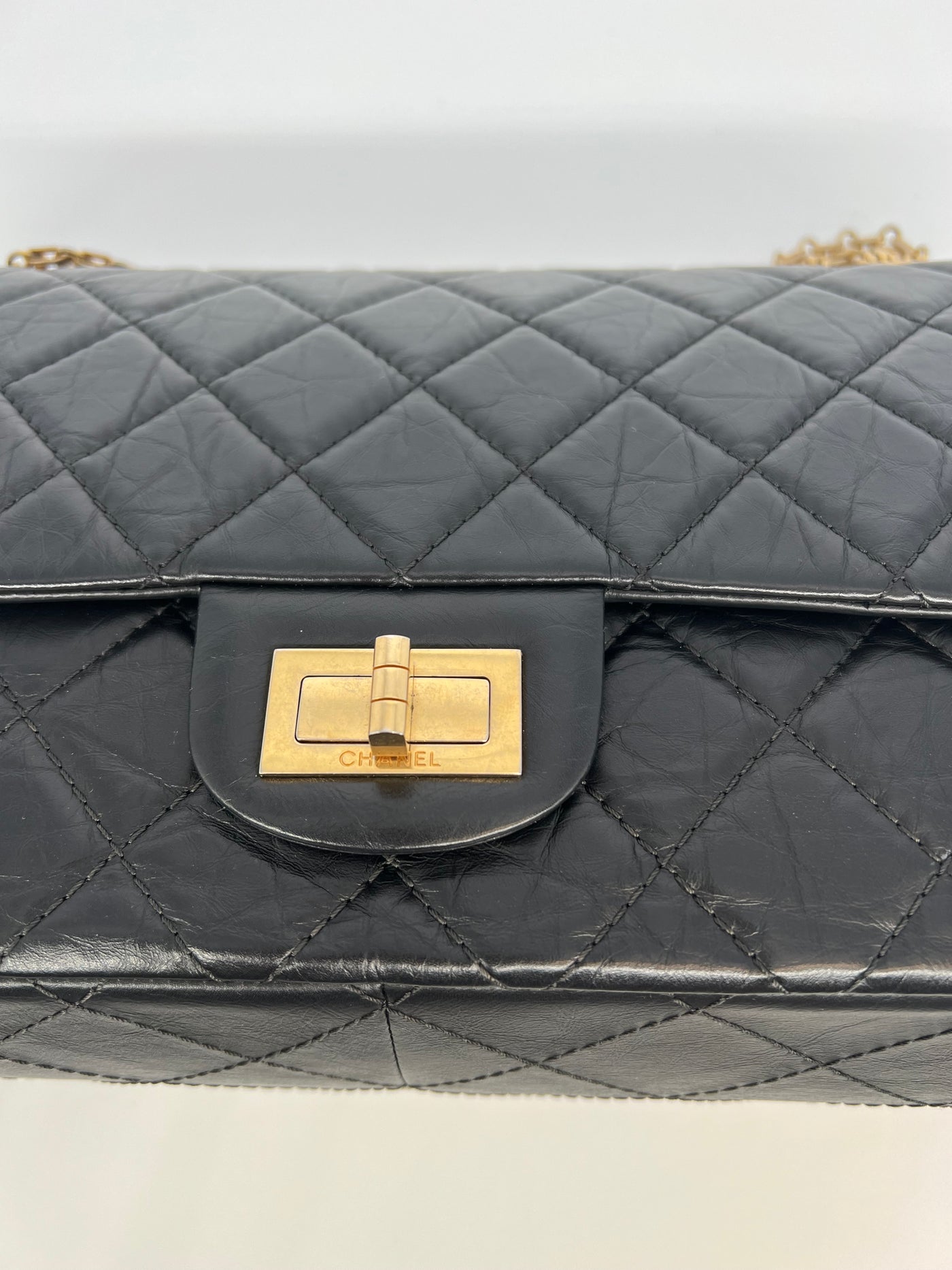 Chanel Reissue 2.55 Black GHW - SOLD
