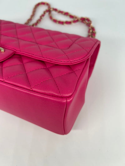 Chanel 2015 Diana Flap Bag Pink GHW - SOLD