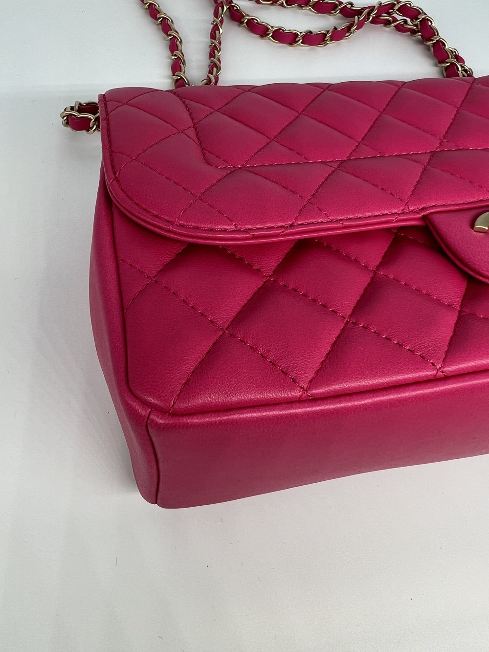 Chanel 2015 Diana Flap Bag Pink GHW - SOLD