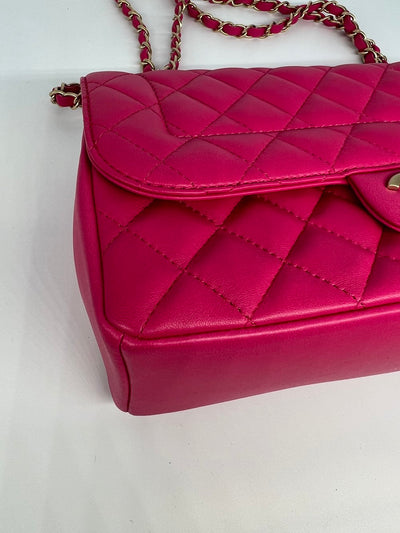 Chanel 2015 Diana Flap Bag Pink GHW - SOLD