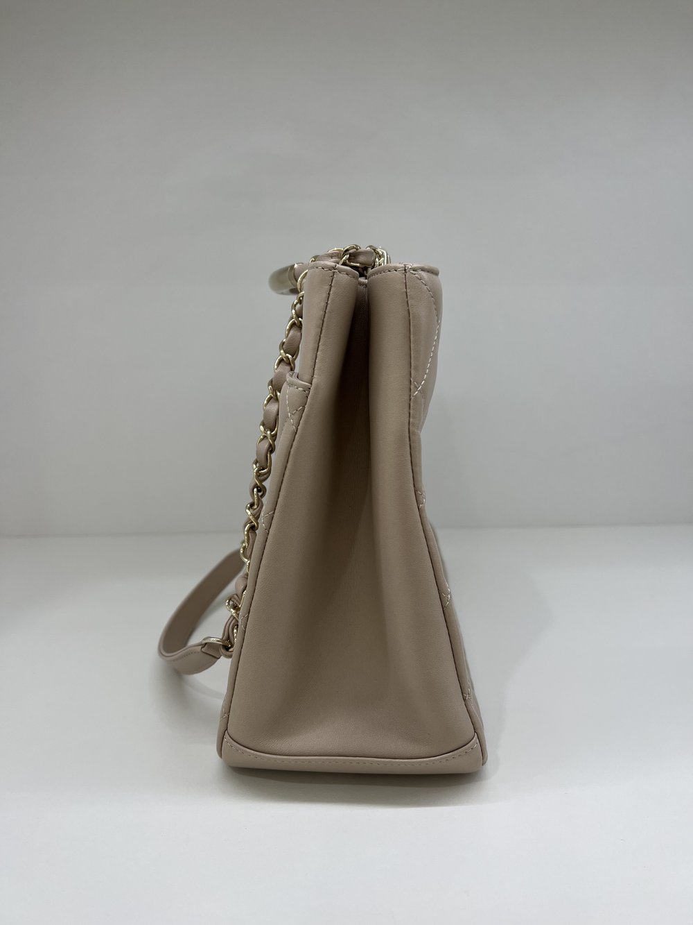 Chanel Large Carry Chic Shopper - Nude - SOLD