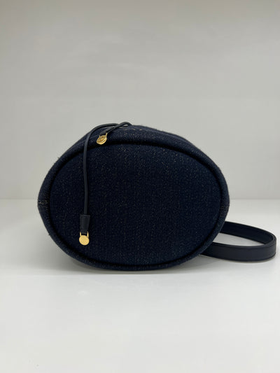 Chanel Bucket Bag Navy/Gold - SOLD