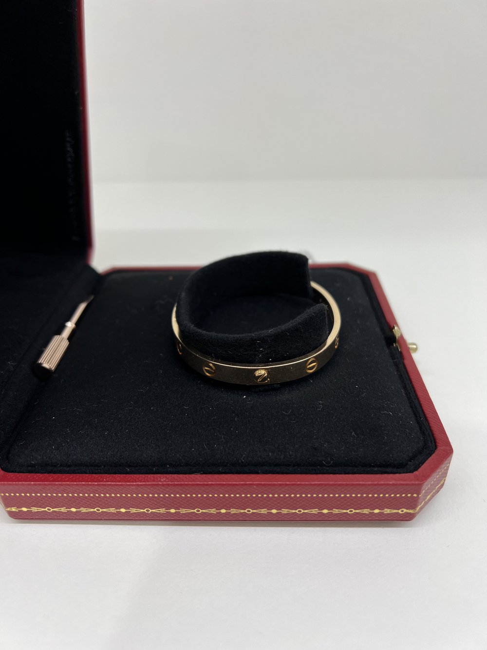 Cartier Love Bangle Rose Gold Size 18