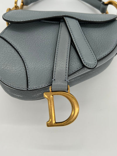 Dior Saddle Micro - Grey