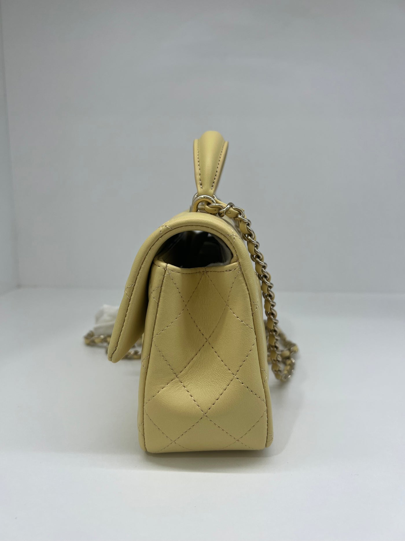 Chanel Top Handle - Yellow CGHW - SOLD