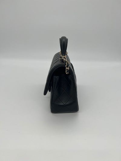 Chanel Mini Top Handle - Black GHW - SOLD