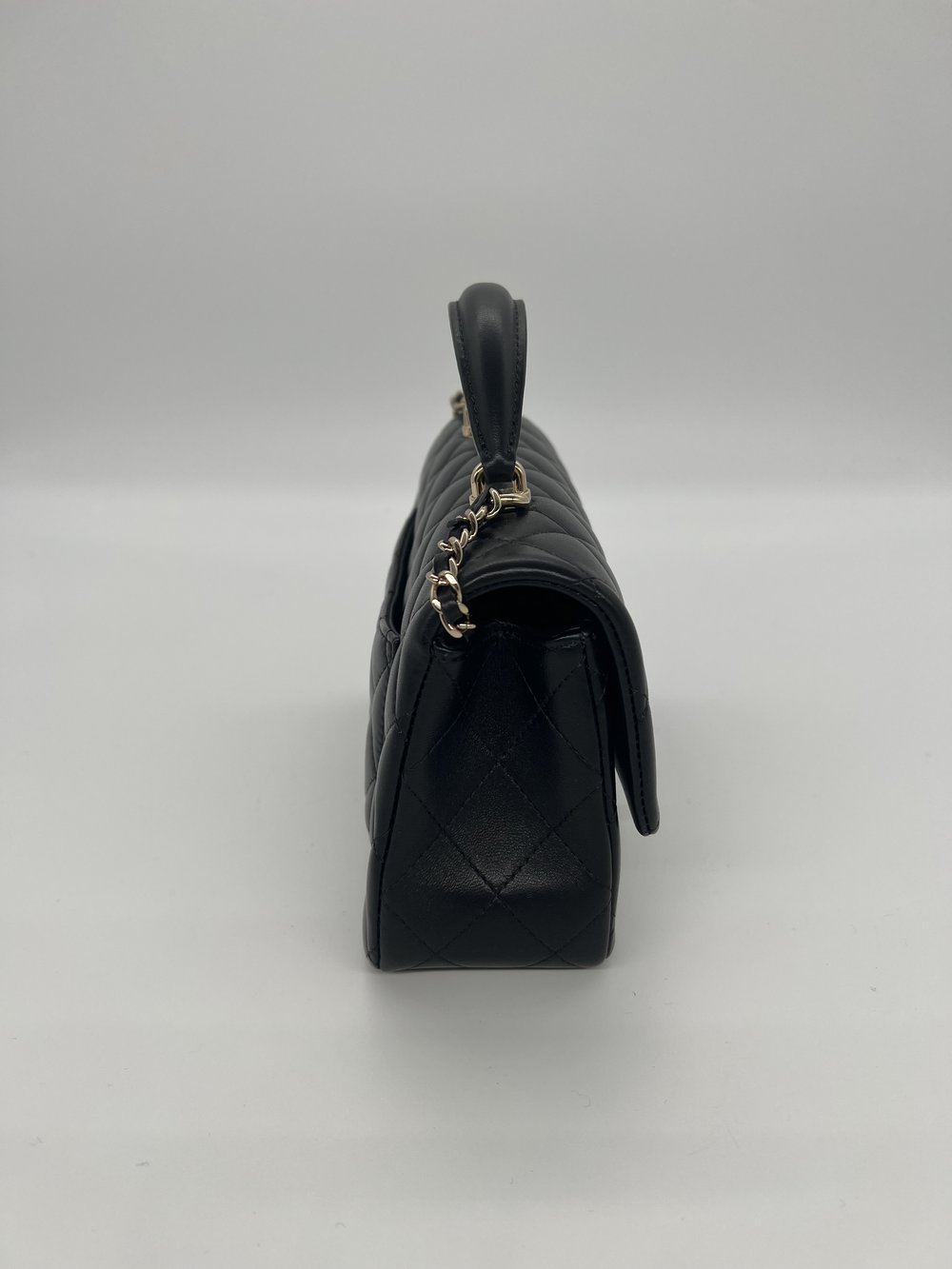 Chanel Mini Top Handle - Black GHW - SOLD