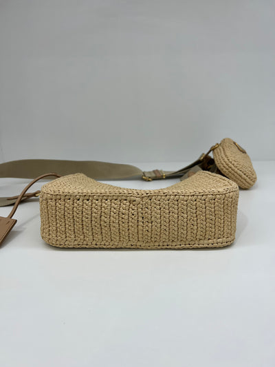 Prada Re-edition Raffia